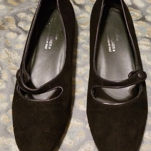 Donald Pliner Blk Suede Mary Jane 7M